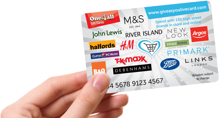 Give as you Live Card